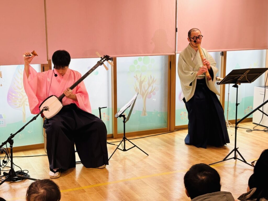 尺八と三味線のコンサート