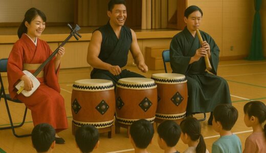 【学校公演・出張授業におすすめ】和楽器の本物の音を届ける｜小中学校向け体験型プログラム