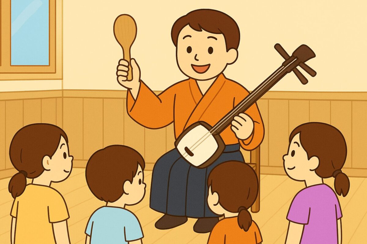 しゃもじ三味線
