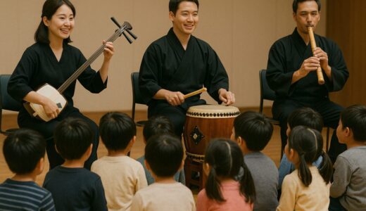 幼児教育における和楽器の効果とは？