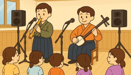 津軽三味線と尺八の愉快なコンサート