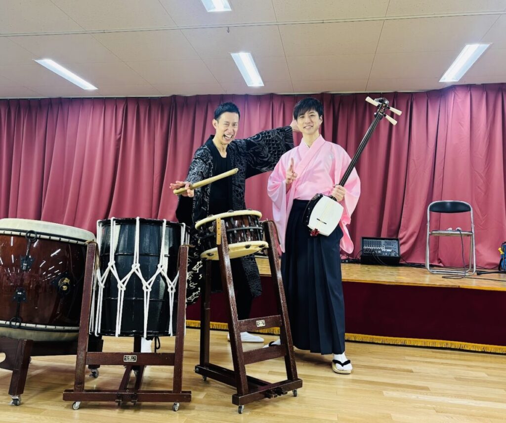 津軽三味線と和太鼓のコンサート