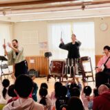 東京都 練馬二葉保育園 親子で和楽器ワークショップ