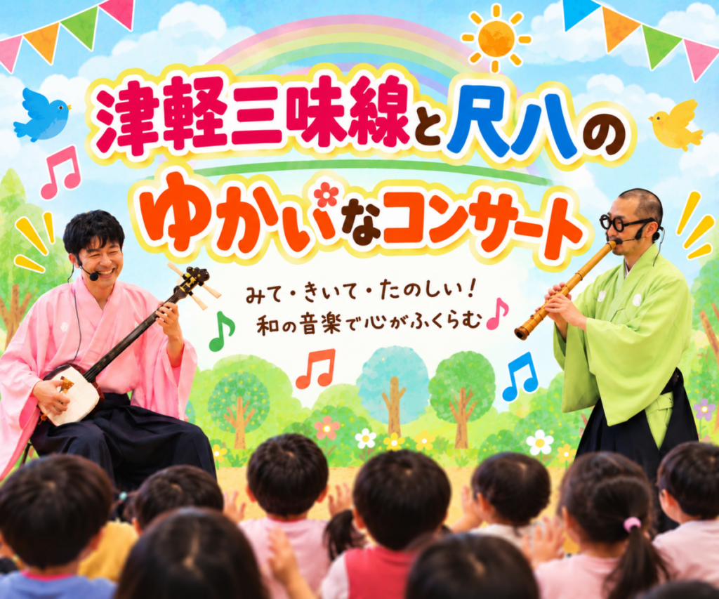 津軽三味線と尺八のゆかいなコンサート