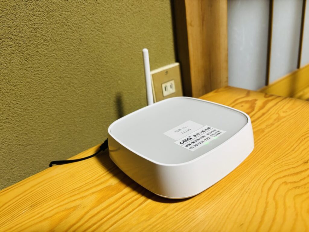 子ども見守り機器設置画像